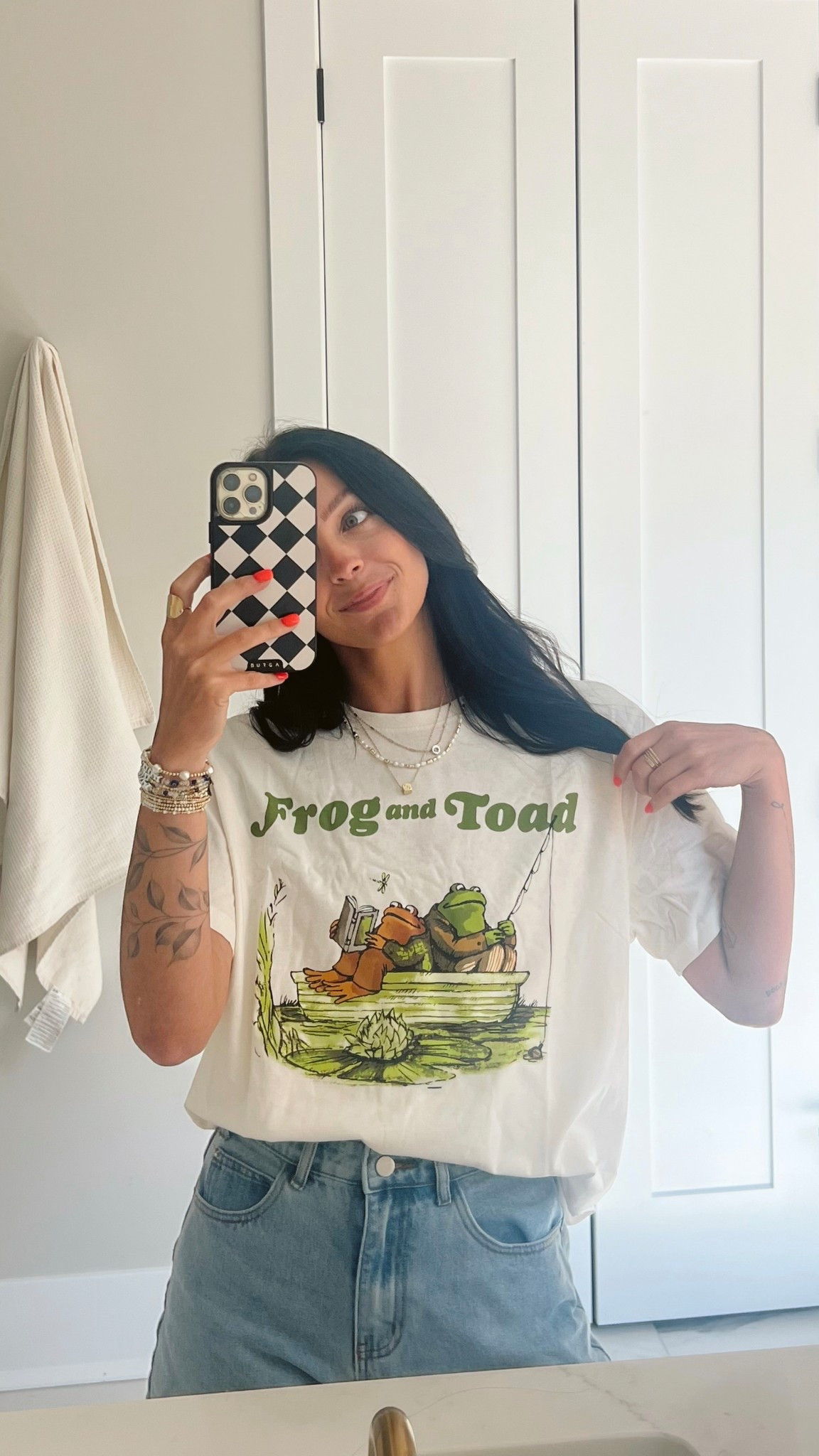 frog & toad tee 🥹 exact one is sold out, so i linked a bunch of other similar ones

#LTKFindsUnder50 #LTKSummerEdit #LTKSaleAlert