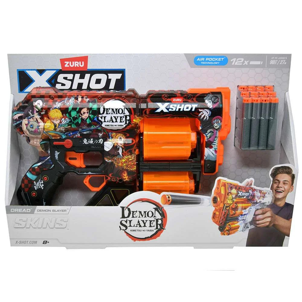 X-Shot Skins Dread Blaster (12 Darts) | Walmart (US)