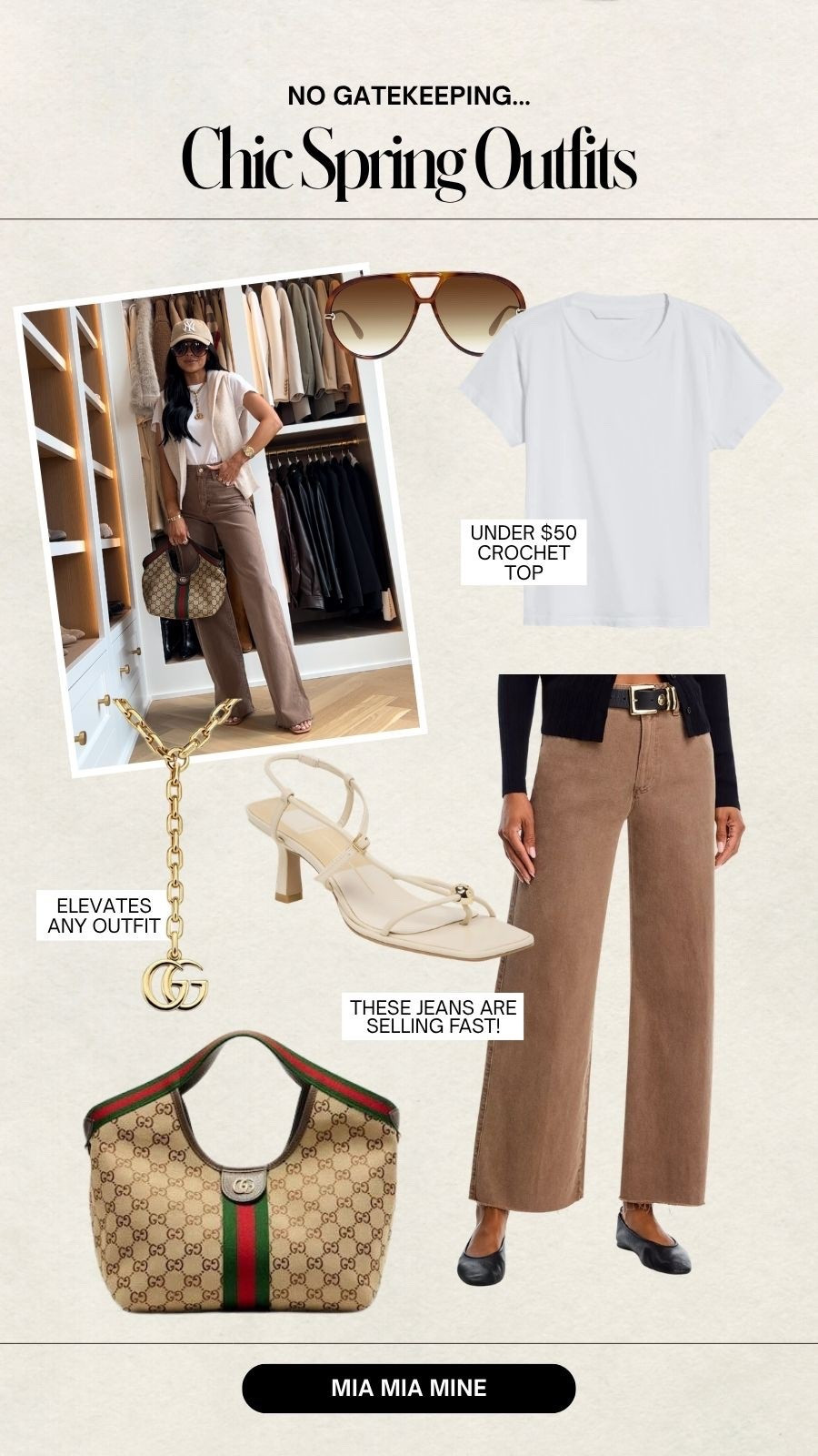 Casual weekend outfit 
Paige Anessa Brown Jeans wearing a 23
Mother Jean white tee wearing an XS
Gucci pendant necklace 
Gucci Giglio bag in small size 
Casual outfit ideas / best jeans / jean outfit ideas 


#LTKgrwm #LTKSaleAlert #LTKootd