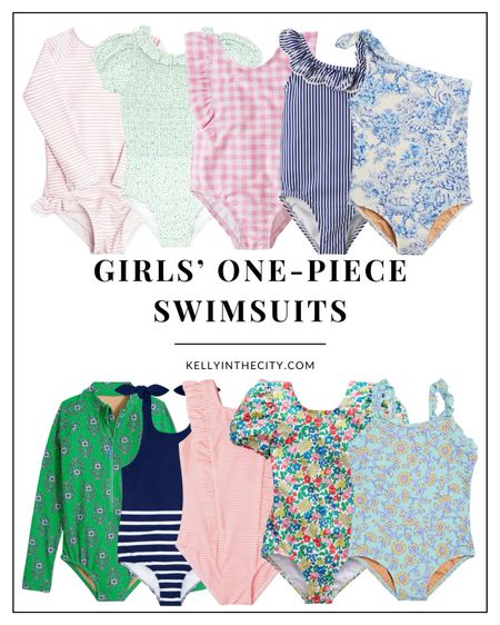 One-piece swimsuits for girls from Minnow, The Children’s Place, J.Crew, J.Crew Factory, Boden, and Amazon

#LTKkids #LTKfindsunder50 #LTKswim