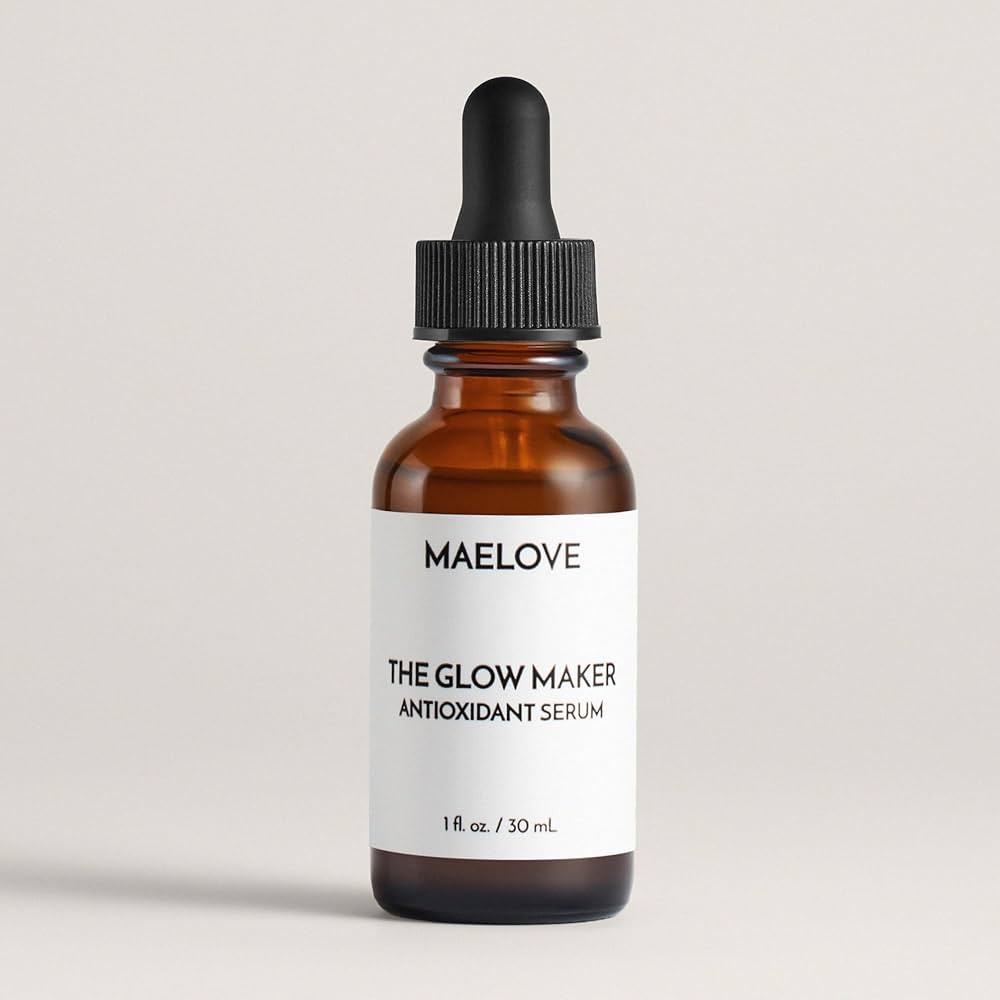 MAELOVE Vitamin C Serum, Glow Maker with Vitamins C, E, Ferulic & Hyaluronic Acid, Unscented, Awa... | Amazon (US)