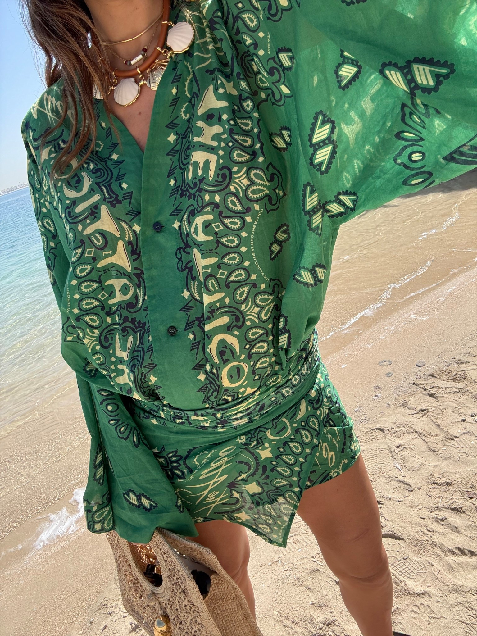 The perfect beach look 🐚