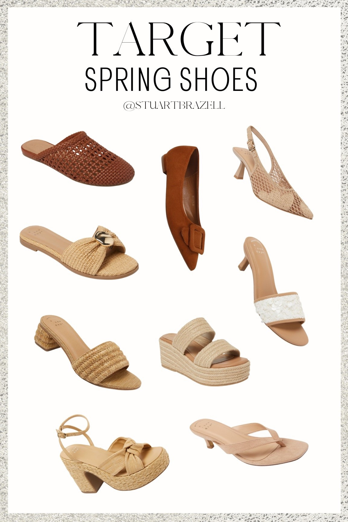 Spring shoes I love from Target! 

#LTKgrwm #LTKootd