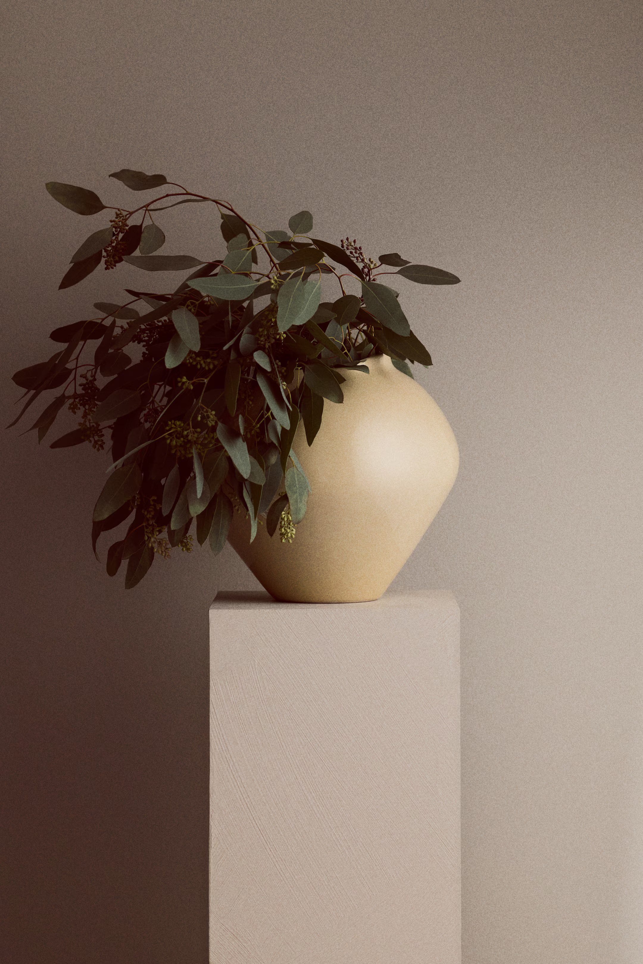 Large Irregular Stoneware Vase | H&M (US + CA)