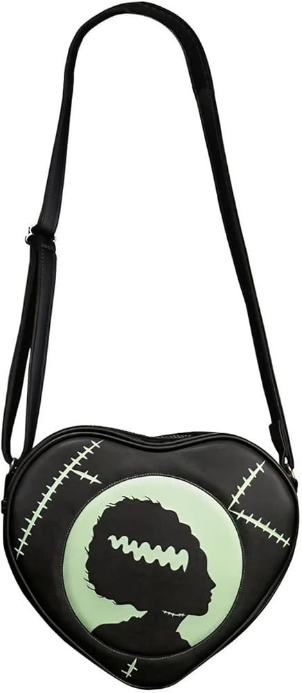 Trick Or Treat Studios Universal Classic Monsters Bride of Frankenstein Heart Shaped Purse | Amazon (US)
