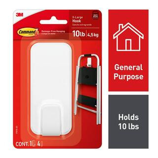 10 lbs. X-Large Hook (2-Hooks, 8 Large Strips) | The Home Depot