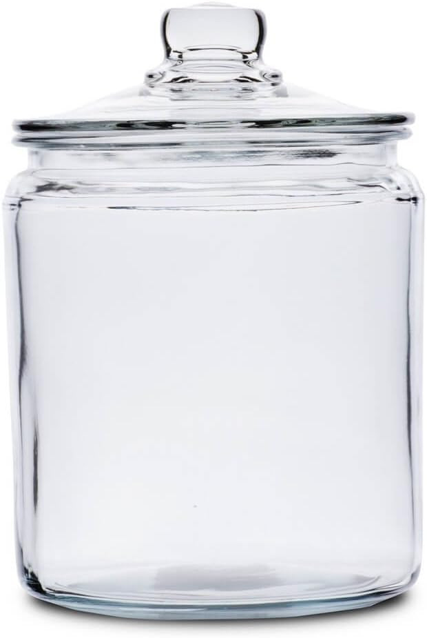 Anchor Hocking Heritage Hill Canister, Glass, 1/2-Gallon | Amazon (US)