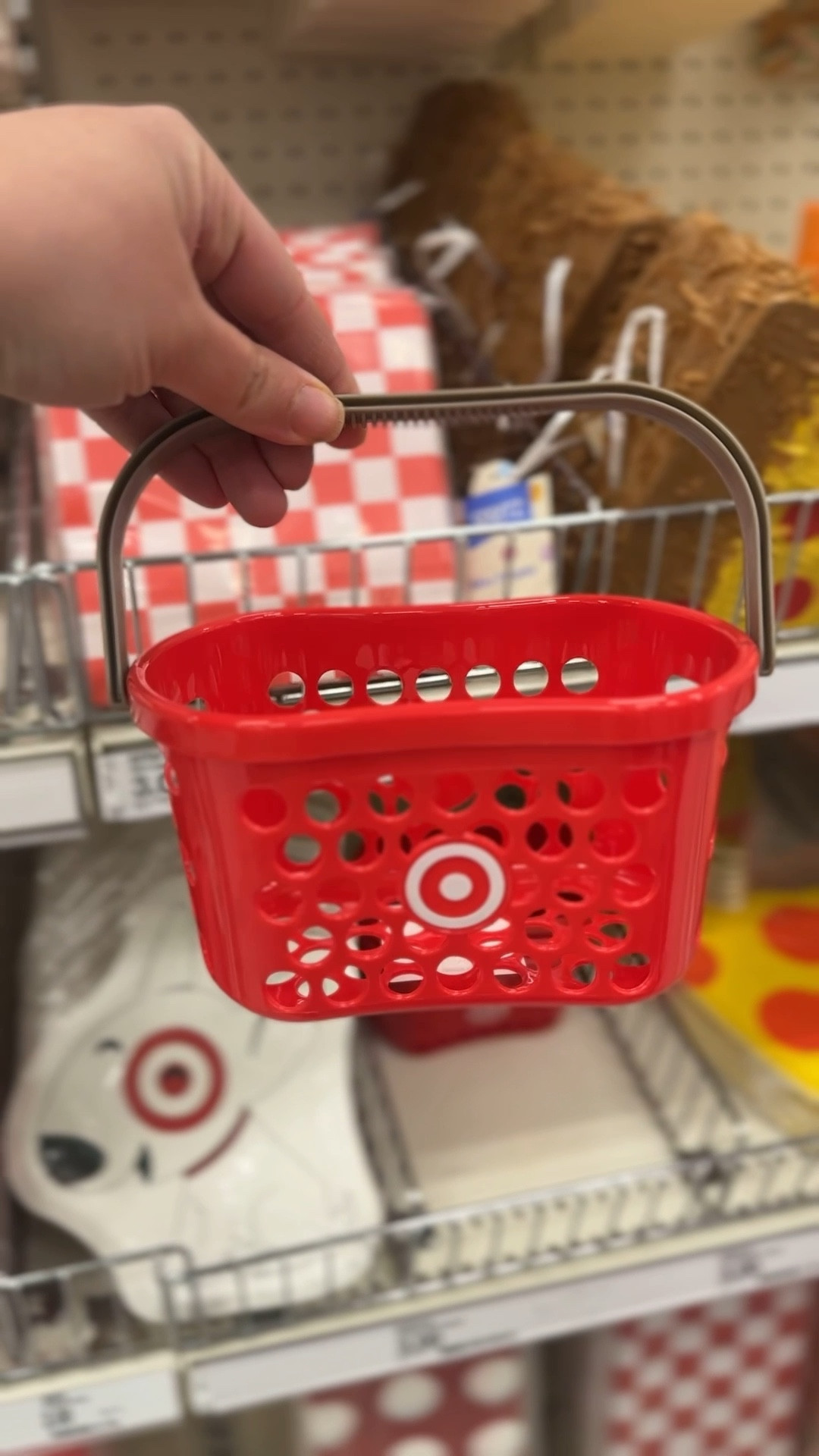 Target Party Supplies by Spritz 🎯

Mini target shopping basket favor ❤️

Ok how cute are these?! Waiting for them to be online, ASAP! 

#LTKWatchNow #LTKParties #LTKKids