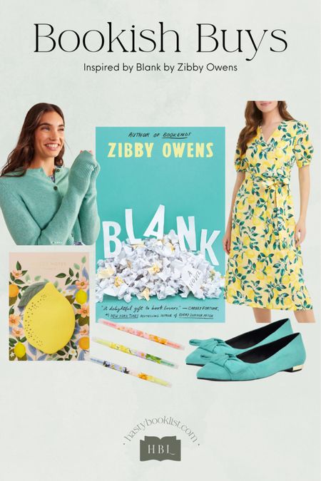 Bookish Buys inspired by Blank by Zibby Owens 

#LTKsalealert #LTKshoecrush #LTKworkwear