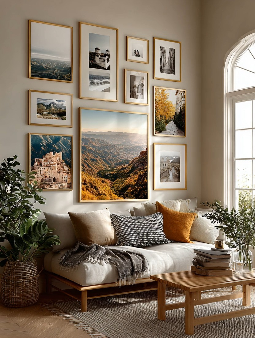 The Wall of Imagination — or the Wall of Memories. Your Choice.

Every home needs one wall that tells a story.

Maybe it’s your travels.
Maybe it’s childhood photos.
Maybe it’s family gatherings, quiet beach mornings, mountain sunsets, or the streets of a city that changed you.

Or maybe it’s simply art that inspires you every single day.

Start with a cohesive set of gallery frames.
Then decide your mood:

• All the same size for a clean, modern look
• Mixed sizes for movement and personality
• Symmetrical layout for structure
• Organic layout for creativity

Gold frames add warmth.
Wood frames add grounding.
Black frames add contrast.

The key? Intention.

This isn’t just decor.
It’s a conversation starter.
It’s a creativity trigger.
It’s your life — framed.

Create one wall that feels like you. 

 #LTKHome