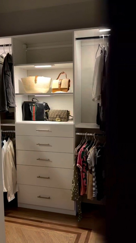 Sometimes it’s the smallest upgrades that make the biggest difference.

Adding rechargeable motion sensor shelf lights instantly made this closet feel brighter, more functional, and much more custom without drilling a single hole or running electrical.

If you’re looking for an easy DIY closet upgrade, this is one of my favorite affordable home improvements. They clip right onto the shelf, offer three light settings, are motion activated, and recharge when needed.

I’m always looking for simple home upgrades that make everyday life feel a little more elevated without spending a fortune. More closet upgrades are coming soon.

#ClosetOrganization #ClosetLighting #DIYHomeProjects #closetupgrade #closetideas

@ezvalo_official