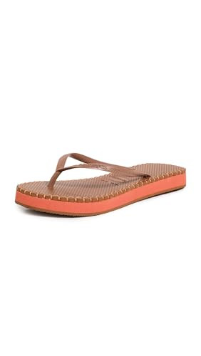 Havaianas Women's Slim Flatform Loop Flip Flops, Rust, 11-12 Medium US | Amazon (US)