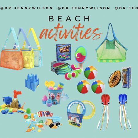 Beach toys and activities for a fun filled summer day outside! Beach check-list and essentials for toddlers and kids. Summer vacation. Beach trip. Amazon.

#LTKkids #LTKunder50 #LTKfamily