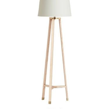 Natural Wood Tripod Juno Floor Lamp Base | World Market