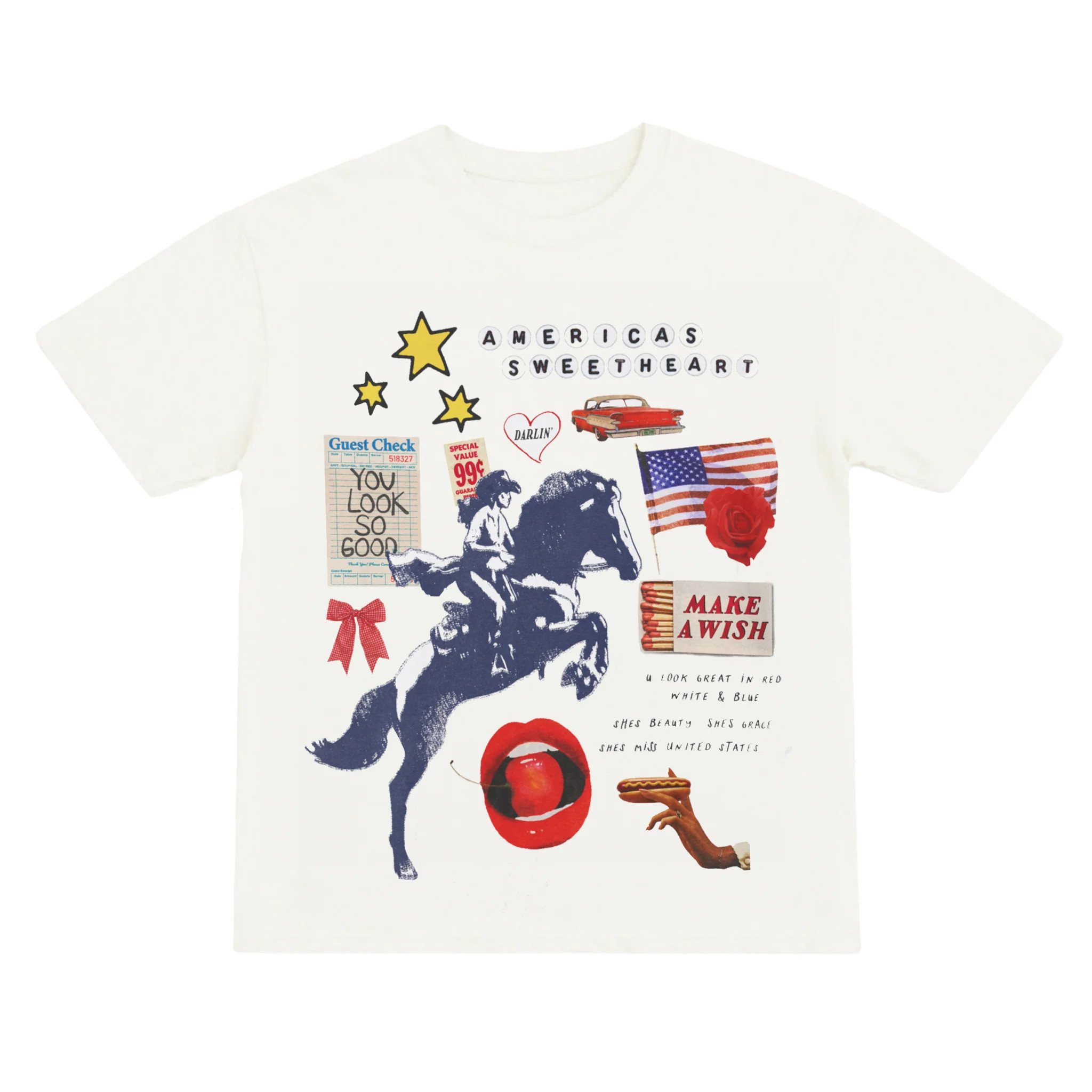 America's Sweetheart Charms Tee | Shop Kristin Jones
