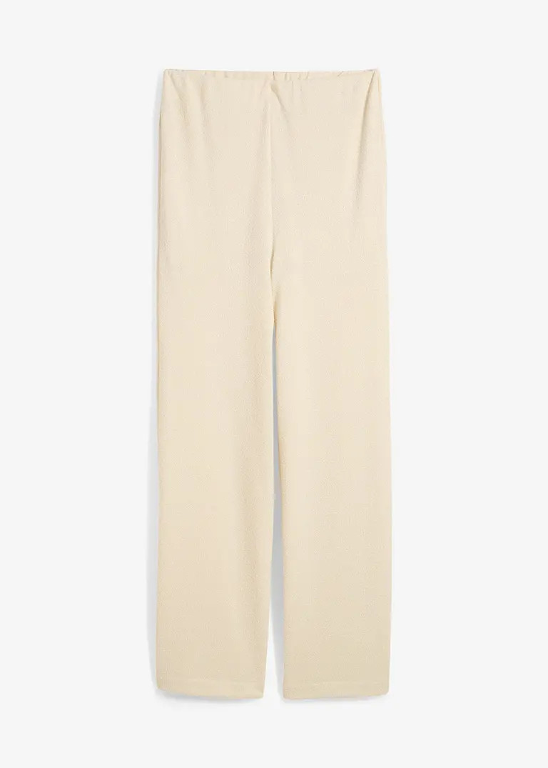 Palazzo-Hose in Strickoptik | Bonprix DE
