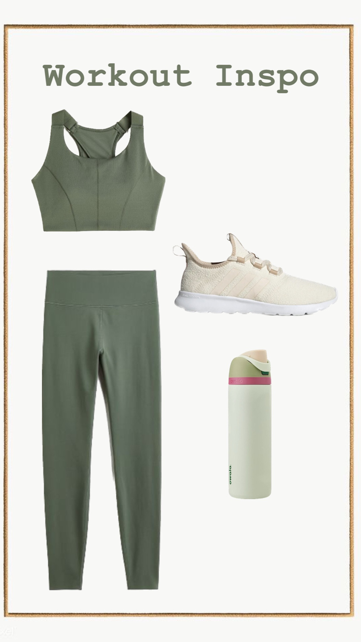 Workout Inspo! A good set and good sneakers help a workout go far!

#LTKfit #LTKunder100