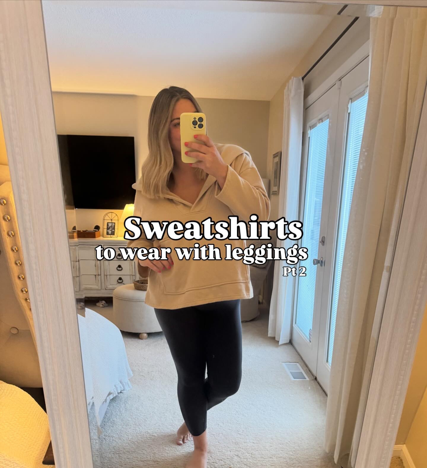 My go-to sweatshirts to wear with leggings ✨pt 2
Easy, cozy, and still put together.
🛍️ Linked in my bio or comment sweatshirts to have the link sent directly to your DMs
