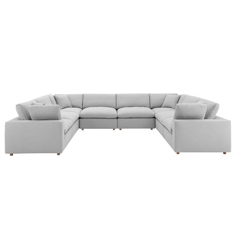 Nuel 8 - Piece Upholstered Sectional | Wayfair North America