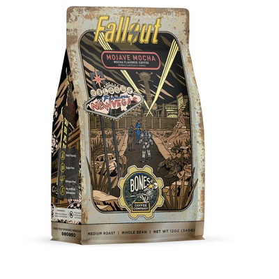 Bones Coffee Company Mojave Mocha, Mocha Flavor, Medium Roast 12 oz Whole Bean) | Target