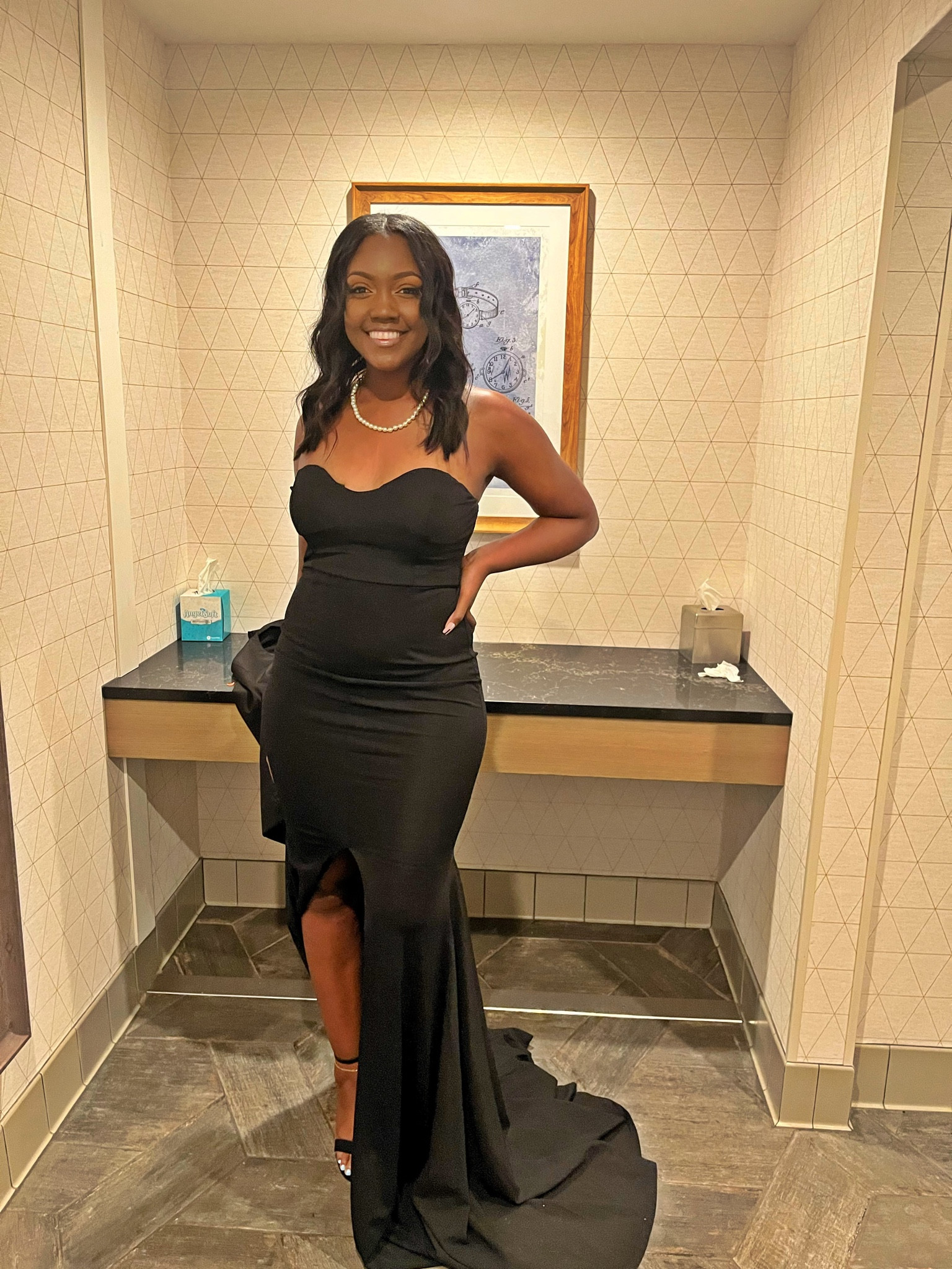 Looking for a formal gown that will work in multiple settings proms, weddings, galas etc? Amazon is your friend. I can’t get over how beautiful this dress is and I can’t wait to wear it again. Black dresses never go out of style. Tall girl friendly. 
#formaldresses

#LTKunder100 #LTKcurves #LTKSeasonal