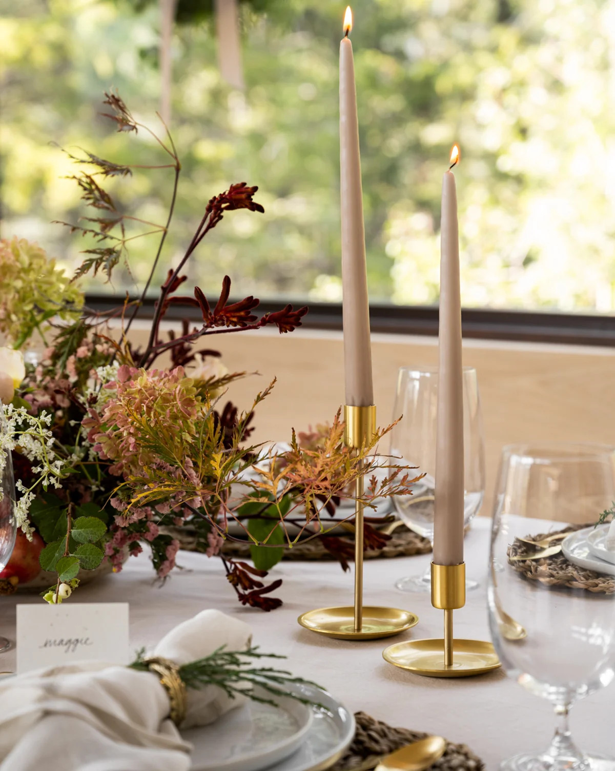 Brass Taper Holder | McGee & Co. (US)