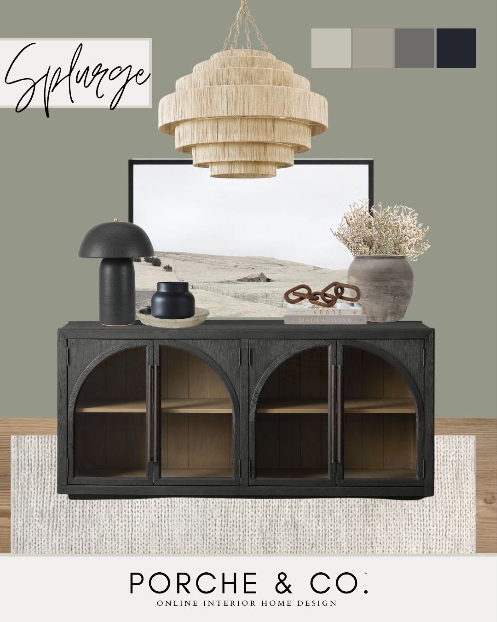 Save vs splurge timeless transitional entryway. 

Moody paint colors, unique lighting 
#moodboard, #visionboard #porcheandco

#LTKstyletip #LTKhome #LTKFind
