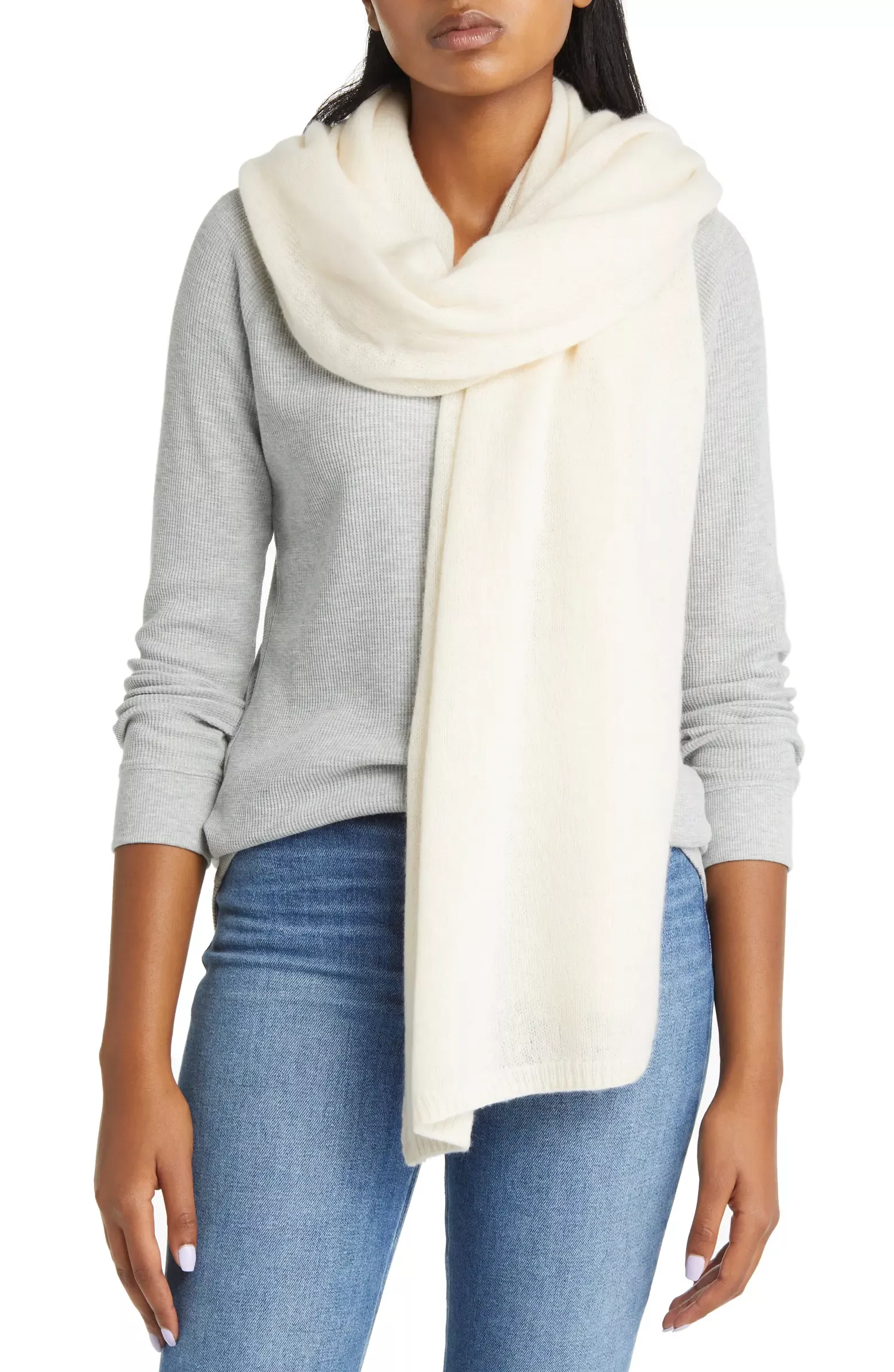 Nordstrom Recycled Cashmere Scarf curated on LTK