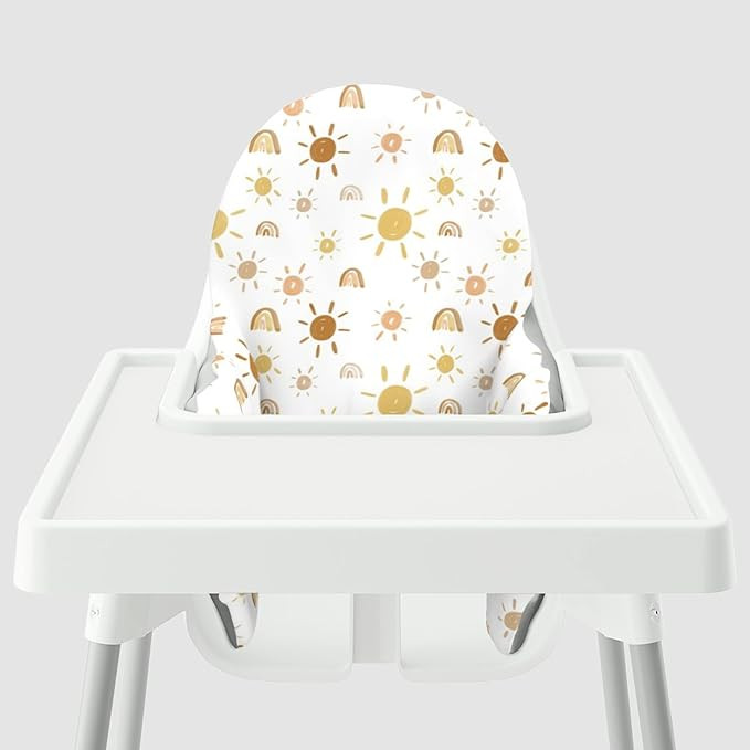 Yeah Baby Goods Cushion Cover for The IKEA ANTILOP Highchair (Mr Golden Sun-Cover Only) | Amazon (US)