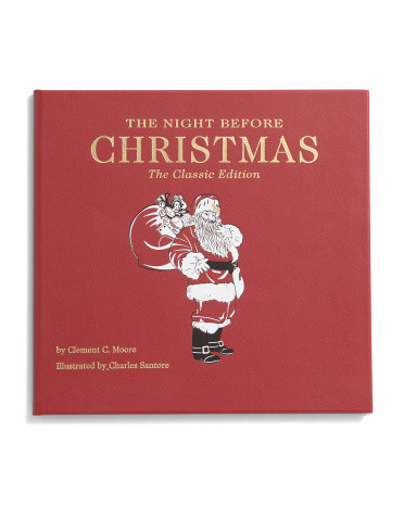 The Night Before Christmas Leather Bound Edition Book | TJ Maxx
