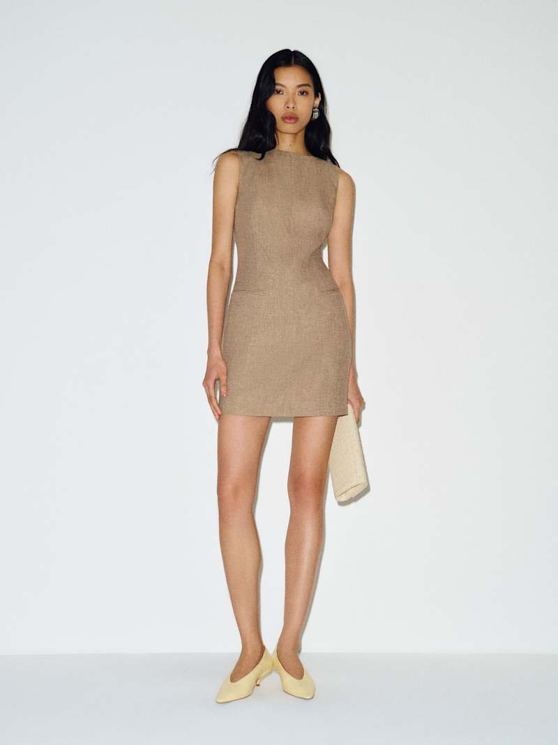 Citron Linen Dress | Reformation (Global)