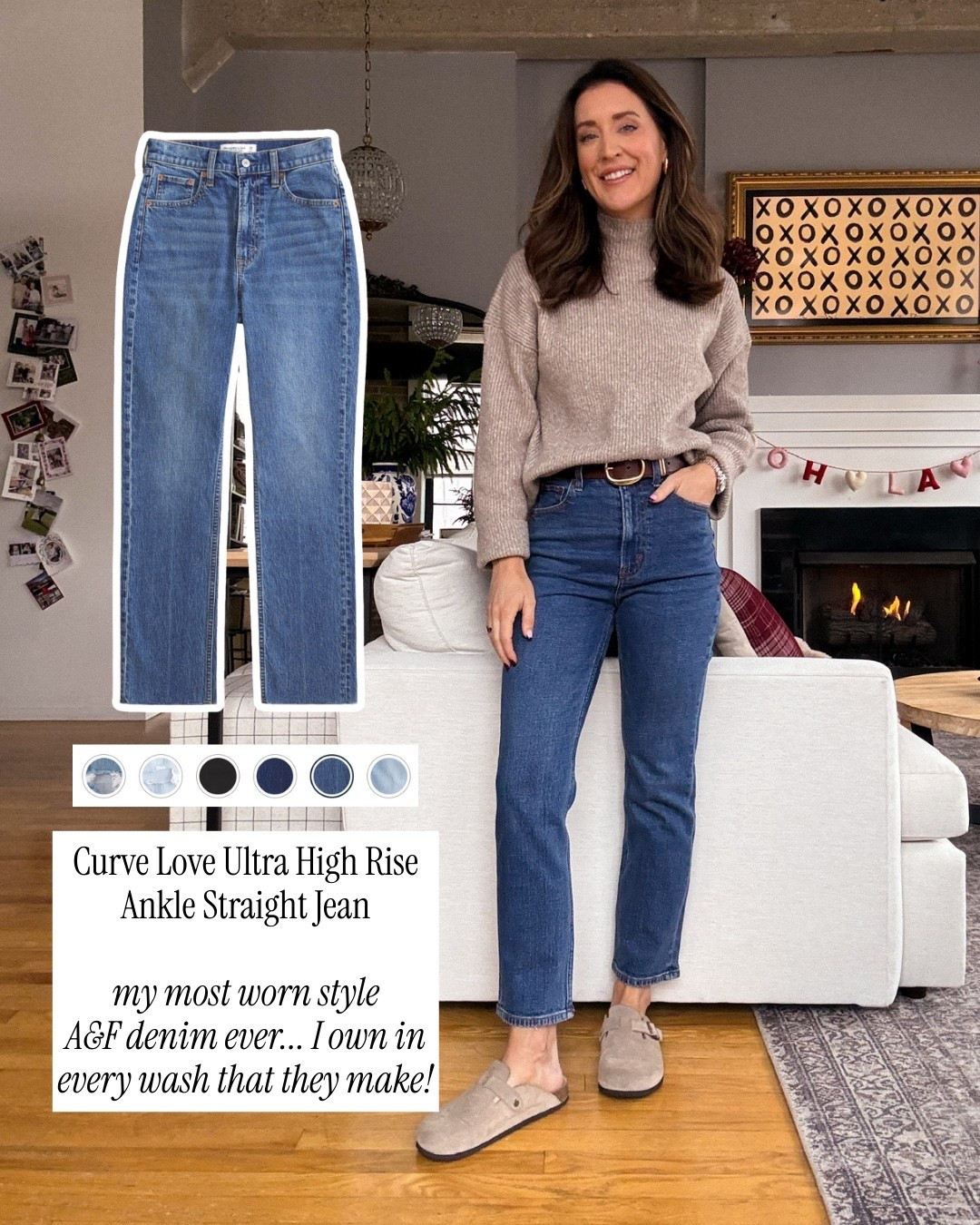 My most worn denim style from Abercrombie! Abercrombie sale get 25% off everything + extra 25% off dresses with code: AFLTK @abercrombie 

#LTKSpringSale #LTKSaleAlert