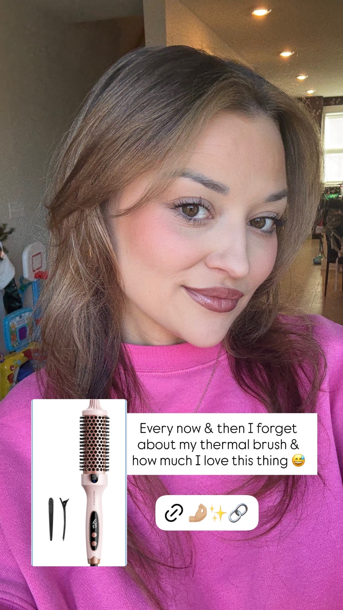 This thermal brush is a life saver for those busy mornings!🤌🏼✨

#LTKBeauty #LTKmomlife #LTKselfcare