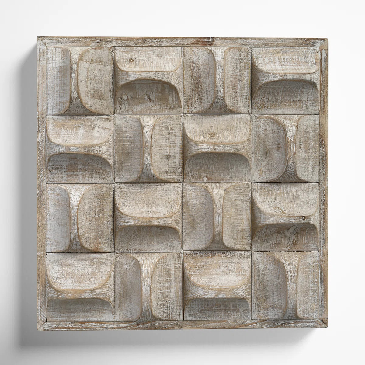 Modern Abstract Wall Decor on Solid Wood | Wayfair North America
