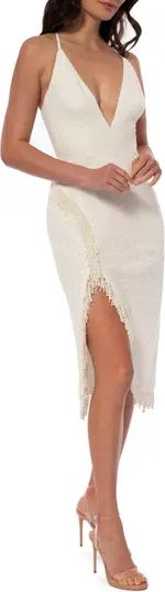 HELSI Blaine Sequin Imitation Pearl Cocktail Dress | Nordstrom | Nordstrom