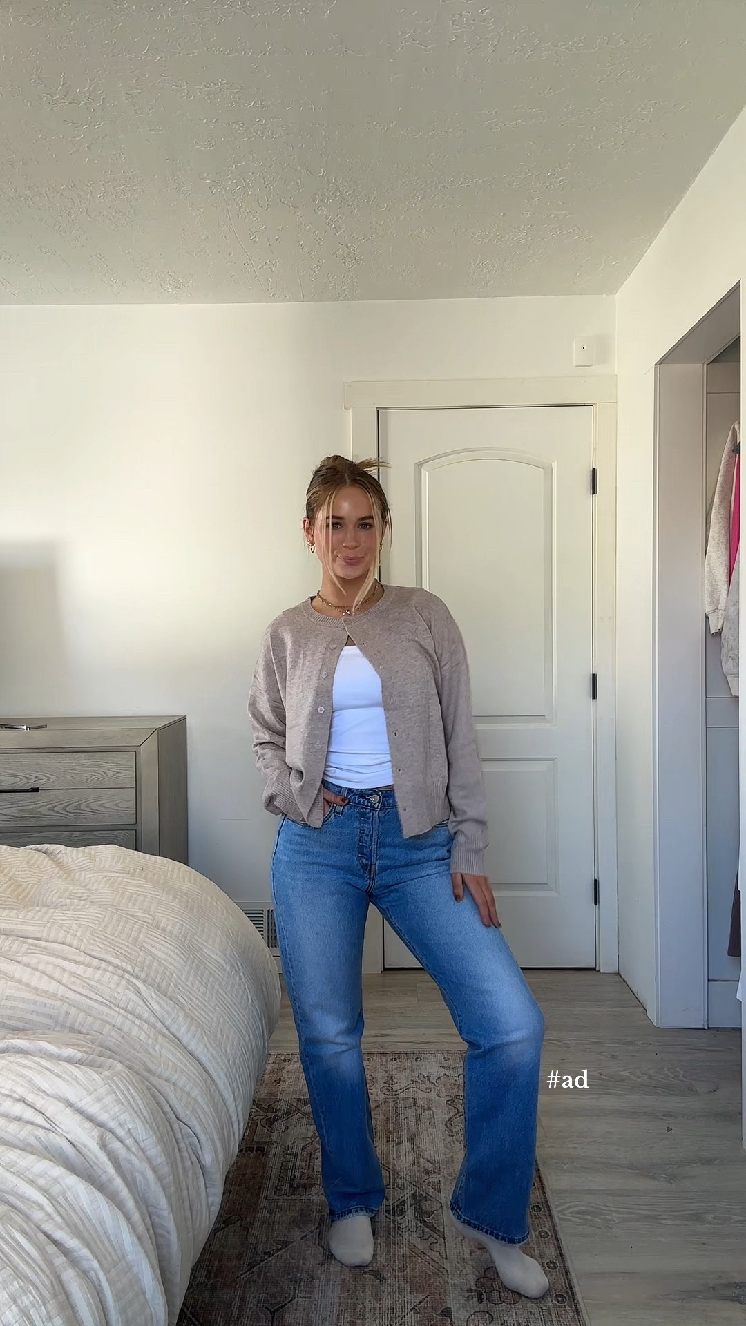 #Ad Which outfit is your fav?? All 3 pairs of jeans are @Levis from @Target 🥹🥹 #TargetPartner #Target #liveinlevis @Shop.LTK #liketkit