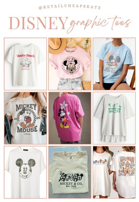 Disney graphic tees!

#LTKStyleTip #LTKFindsUnder100 #LTKFindsUnder50