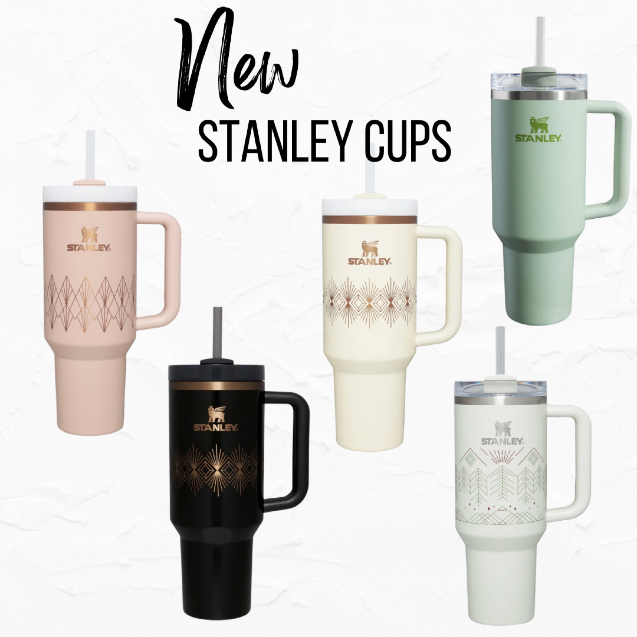 New Stanley Cup colors dropped 🤩

Gift Ideas
Stanley Winterscape
Black Stanley
Holiday Gift Guide
Teen Gift
Gift for Women

#LTKGiftGuide #LTKHoliday #LTKhome