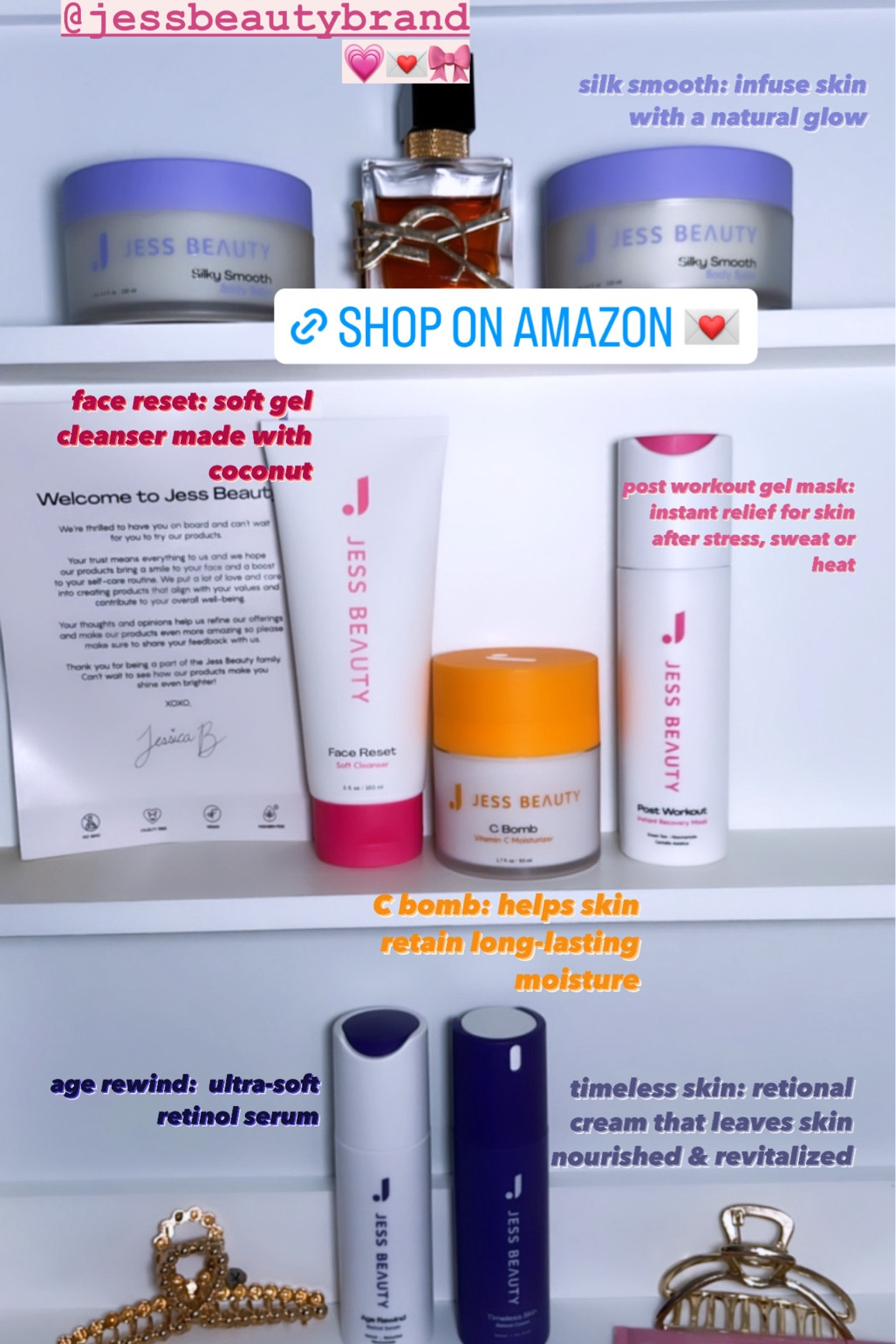 jess beauty skincare ! 

#LTKMostLoved #LTKGiftGuide #LTKbeauty