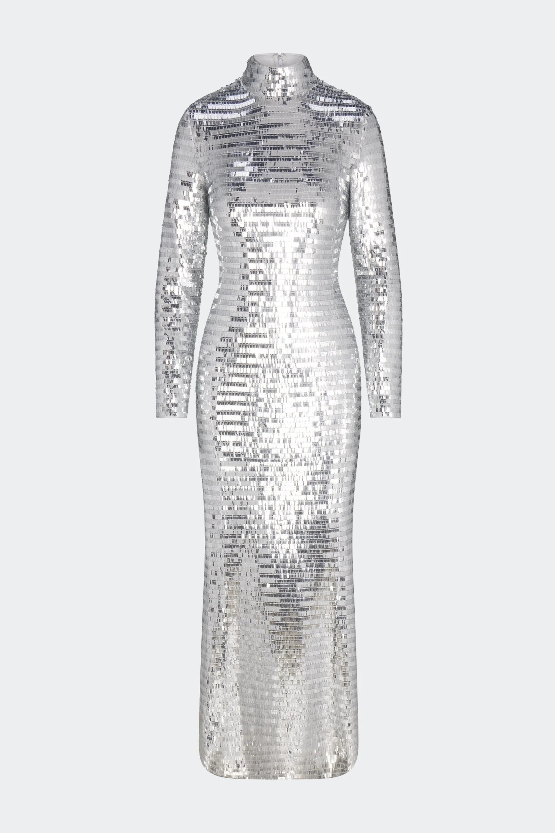 Sequin
           Sculpty Dress in Satellite Silver | Simon Miller