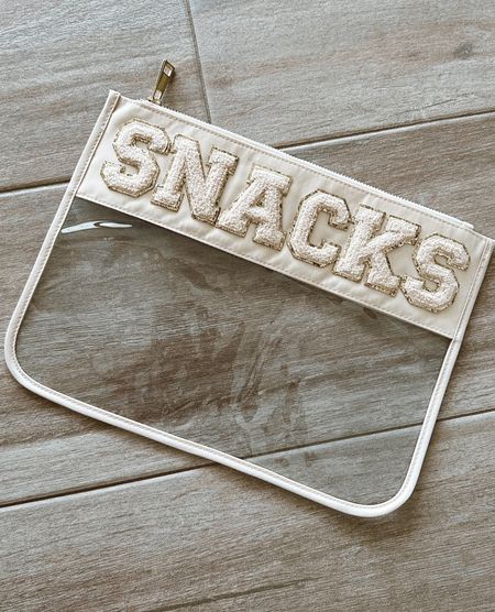 Snack pouch 🤍 #kidssnacks #patches #pouch #snacks #roadtrip #travel #diaperbag #packing 

#LTKFind #LTKtravel #LTKfamily