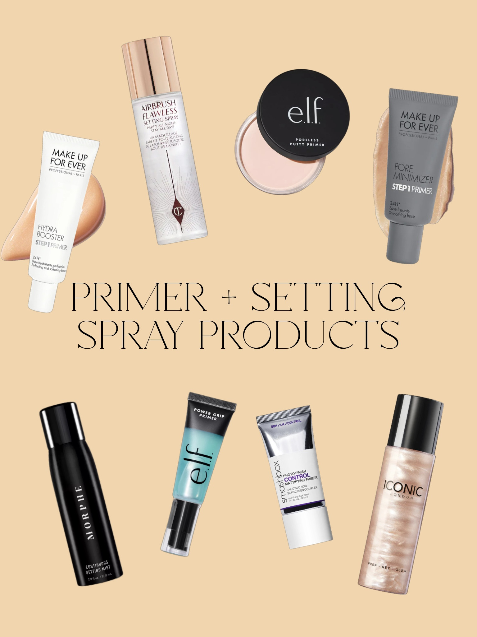 Go-to primers and setting sprays for different skin types! 

#LTKbeauty