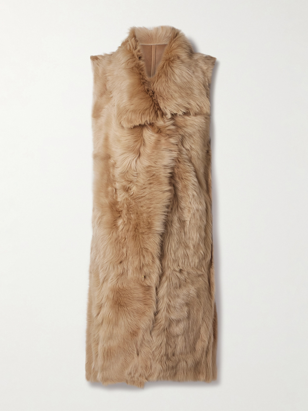 Yves Salomon - Reversible Shearling Vest - Neutrals | NET-A-PORTER (US)