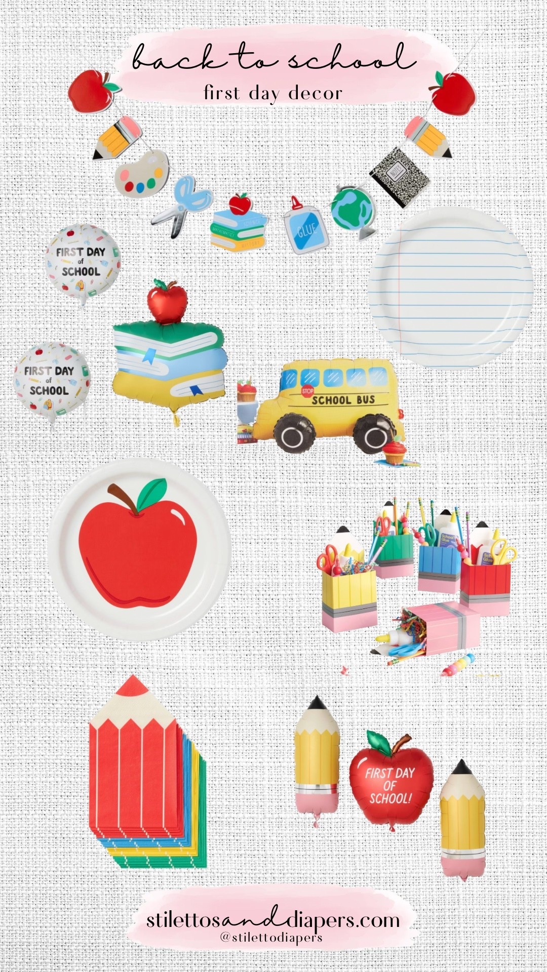 Back to school first day decor because I want to be a little extra!

#LTKmomlife #LTKHome #LTKKids