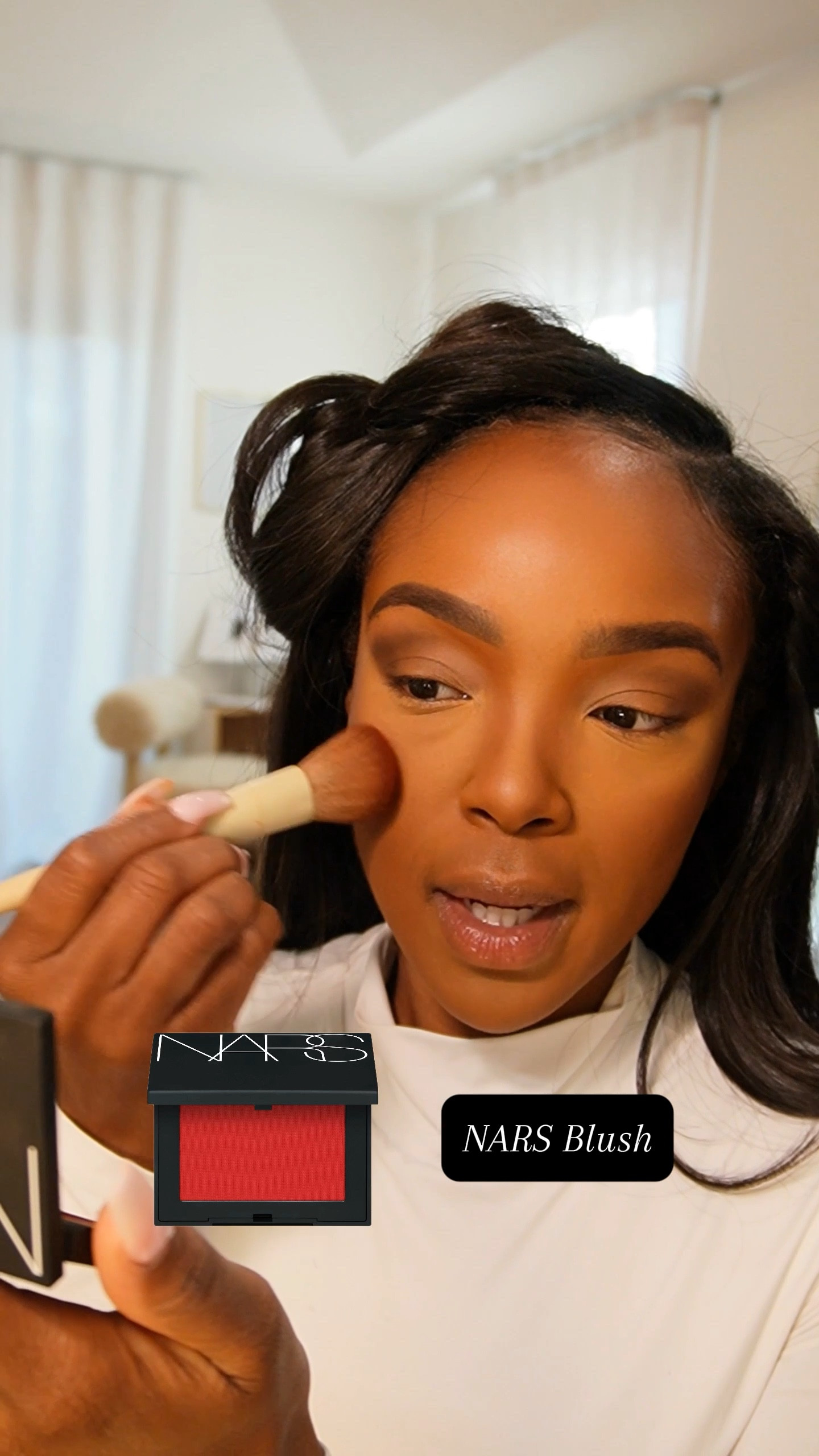 Flawless Face Routine with My Go-To Products! ✨

Bringing out the glam with all my faves:

✔️ Makeup by Mario Foundation (20N) – Skin-like perfection!
✔️ Huda Beauty & Fenty Concealers – Bright, smooth, and crease-proof!
✔️ NARS Blush – The perfect flush of color!
✔️ Brown Eyebrow Pencil – Soft, natural brows for the perfect frame.
✔️ Danessa Myricks Defining Neutrals Eyeshadow Palette – Smoky, sultry, and blendable!
✔️ e.l.f. Liquid Eyeliner – Sharp wings, effortless application!
✔️ Lashes – Because no look is complete without them!

What’s your must-have from this lineup? Let’s talk beauty below! ⬇️✨

#MakeupByMario #HudaBeauty #FentyBeauty #ELFCosmetics #DanessaMyricks #NARSBlush #MakeupLover #SoftGlam #FlawlessFinish #BeautyEssentials #ViralMakeup #BlackWoman #ExplorePageBeauty #MidsizeFashion #PetiteFashion #GlamLooks #MakeupRoutine