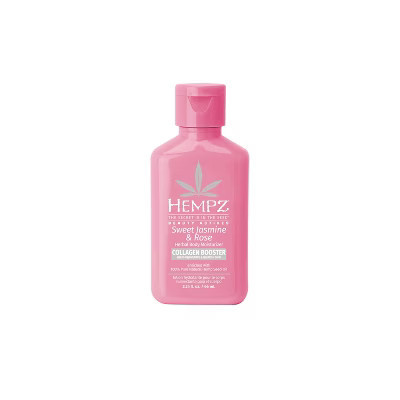 Hempz Beauty Actives Body Lotion with Rejuvenating & Nourishing Collagen Booster - Sweet Jasmine & Rose - 2.25 fl oz | Target