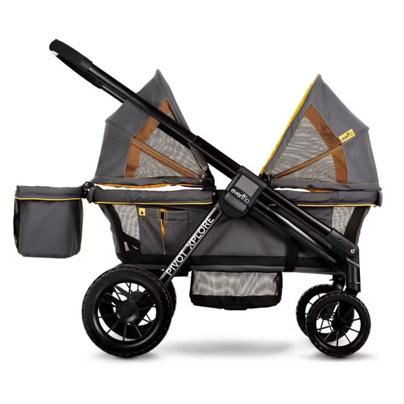 Evenflo Pivot Xplore All-Terrain Double Stroller Wagon | Target
