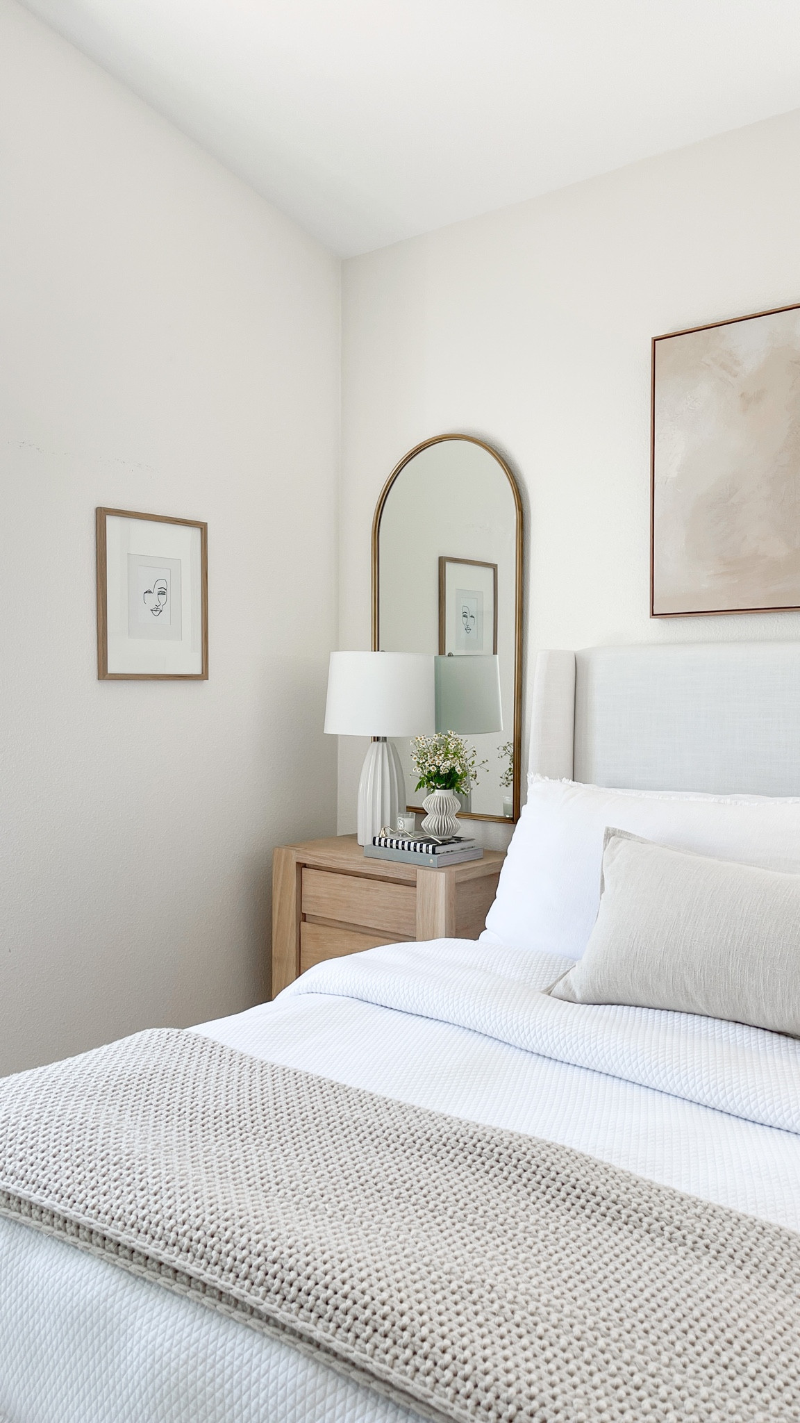 Discovered this stunning arched mirror at @homegoods and it was an absolute must-have. It has gracefully enhanced the aesthetic of the room, and I'm utterly in love with it! #archedmirror #neutralhome #primarysuitedecor

#LTKhome #LTKSeasonal