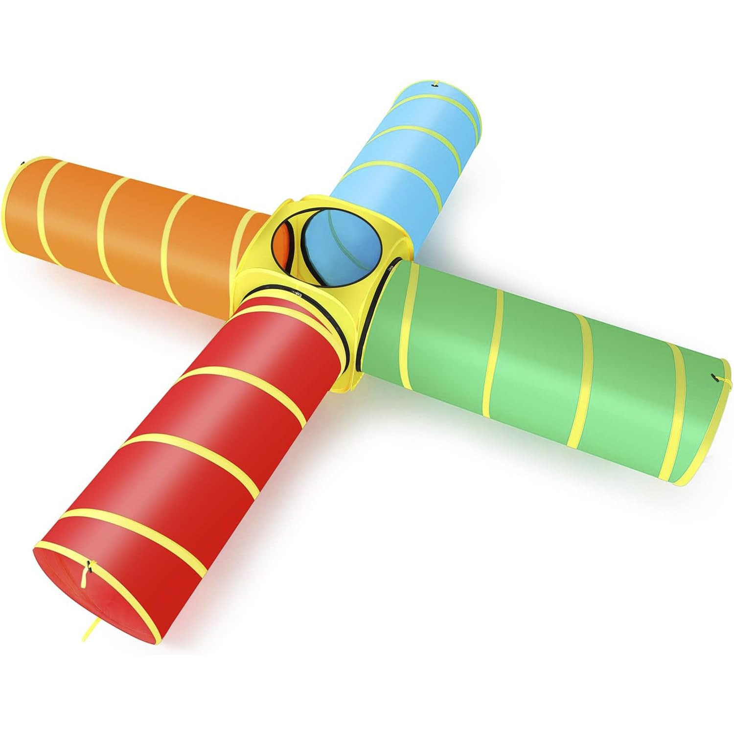 Kids Play Tunnel Tent for Toddlers, Colorful 5pc Pop Up Kids Tunnel for Baby and Pet – Great Gi... | Amazon (US)