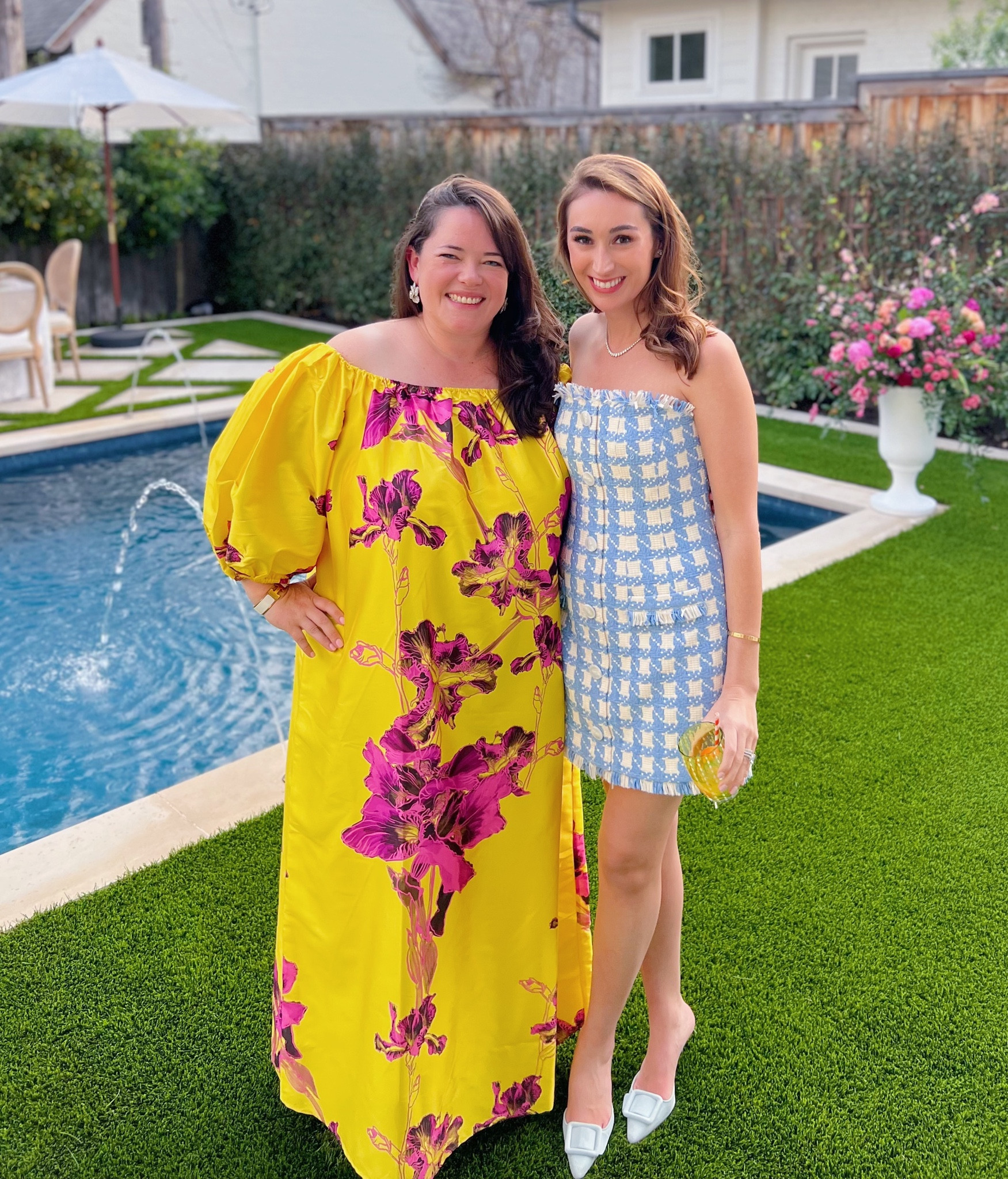 Yellow off the shoulder floral dress hotsell